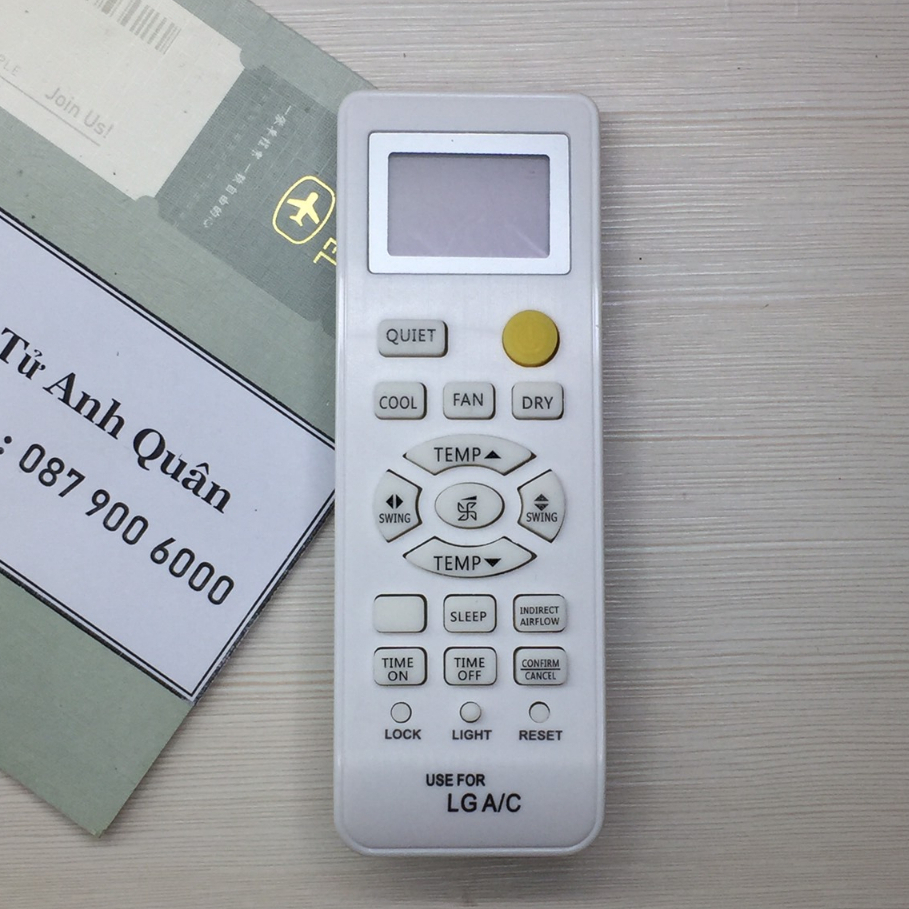Điều khiển điều hòa LG | Remote máy lạnh LG các dòng
