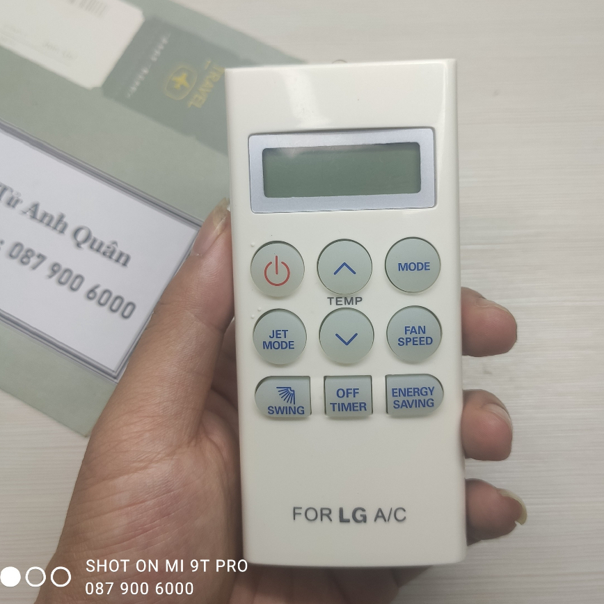 Điều khiển điều hòa LG | Remote máy lạnh LG các dòng