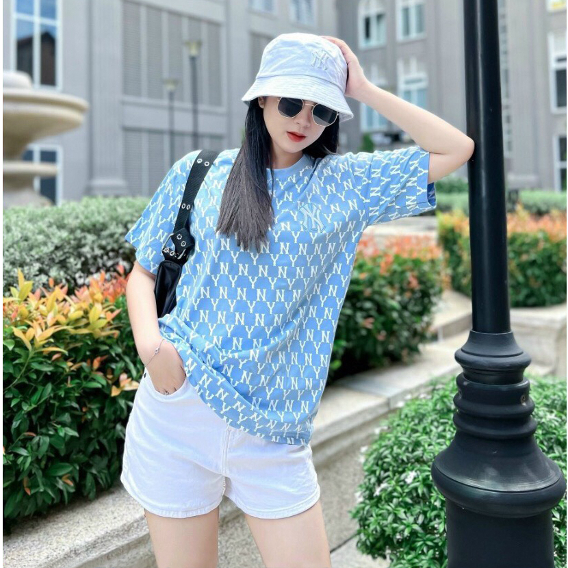 Áo thun MLB NY xuất phông cotton sang xịn mịn Full Tag Mac