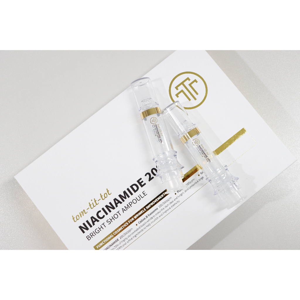 Niacinamide 20% Bright Shot Ampoule Tom Tit Tot - Tinh Chất Dưỡng Da Niacinamide 20%