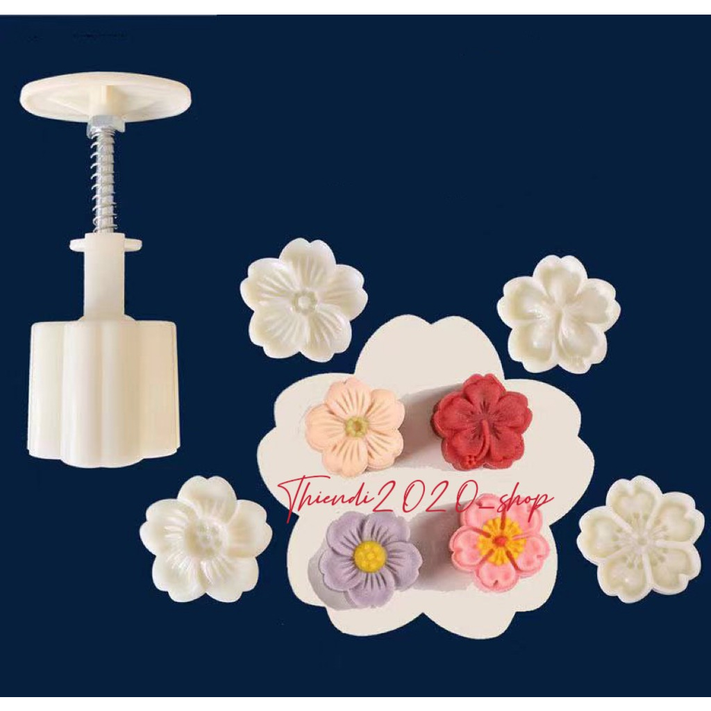 TT042-Khuôn bánh trung thu _ 4 kiểu_50gr