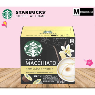 Cafe Viên Nén - Starbucks Nestcafe Dolce Gusto Vanilla Macchiato Capsules Box - 12 Viên