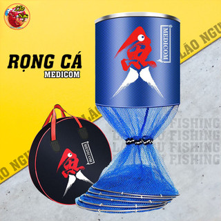 Giỏ Đựng Cá Rọng Đựng Cá khung kim loại siêu bền, túi đựng cá, dòng cao cấp-chất lượng giá rẻ - RC1