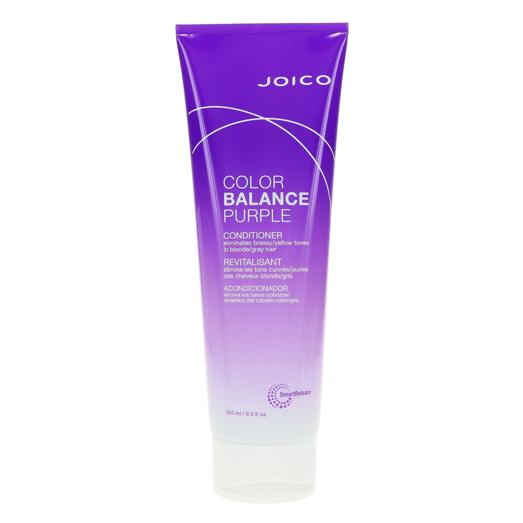 🇺🇸Joico🇺🇸 Dầu xả cân bổ sung sắc tố tím và khử ánh vàng cho tóc nhuộm Tone lạnh Balance Purple Conditioner 300ml