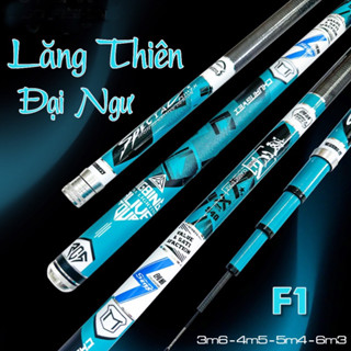 Cần tay Lăng Thiên Đại Ngư 5H (F1) ngon bổ rẻ, đi kèm ngọn phụ