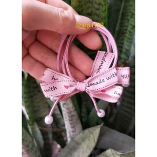 Cột tóc nơ phong cách hàn quốc dễ thương