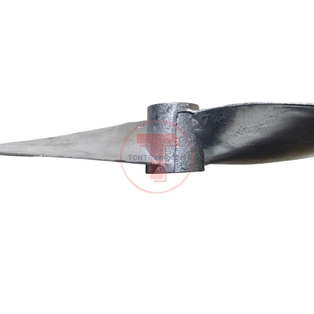 Cánh quạt gang dài 26cm ren 16mm chân vịt gang chạy ghe chạy xuồng bơm nước