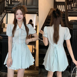 Sét áo sơ mi kèm quần chất vải thô đũi gân freesize M41