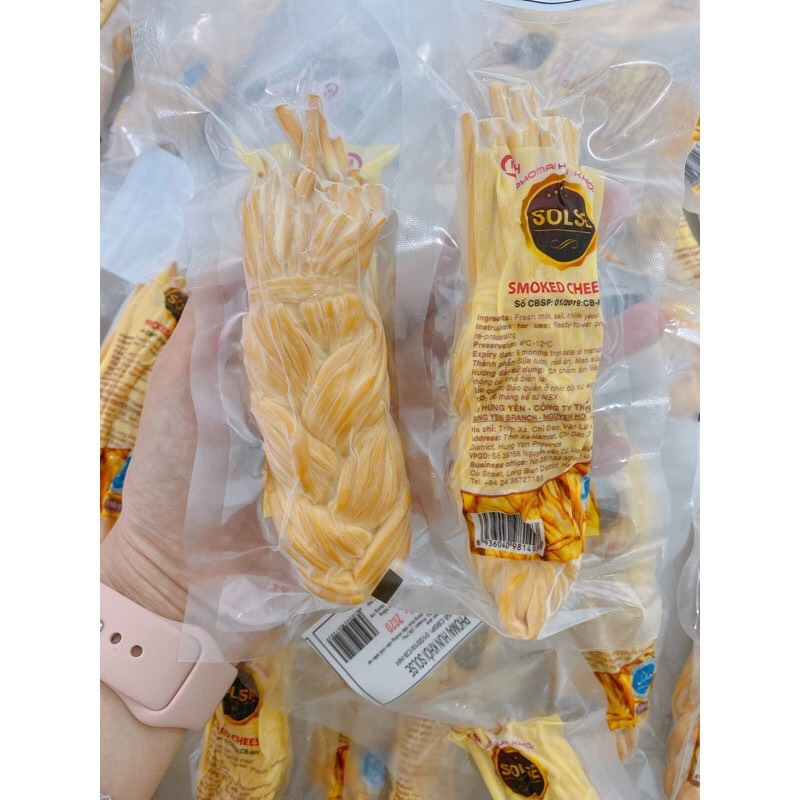 Phomai dây hun khói - Phomai dây hun khói solse hàng công nghệ Nga