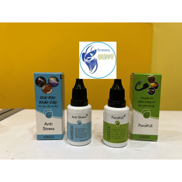 ANTI STRESS & PARAKILL & TOPTOP - Chuyên dưỡng cá cảnh