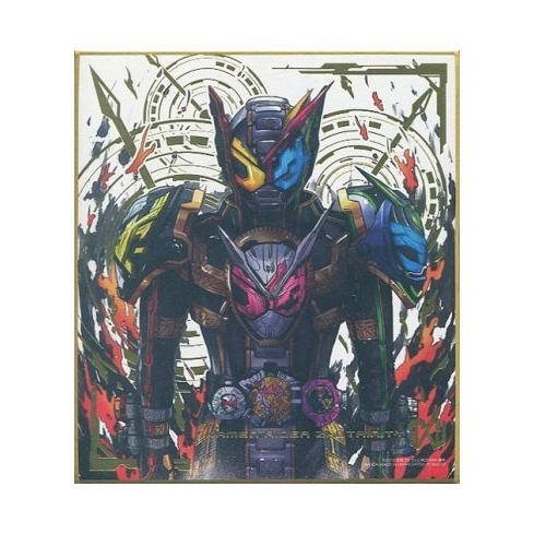 Tranh Kamen Rider Shikishi Art - Bandai, Anime Goods Chính Hãng  Nhật Bản, size 16 x 16cm