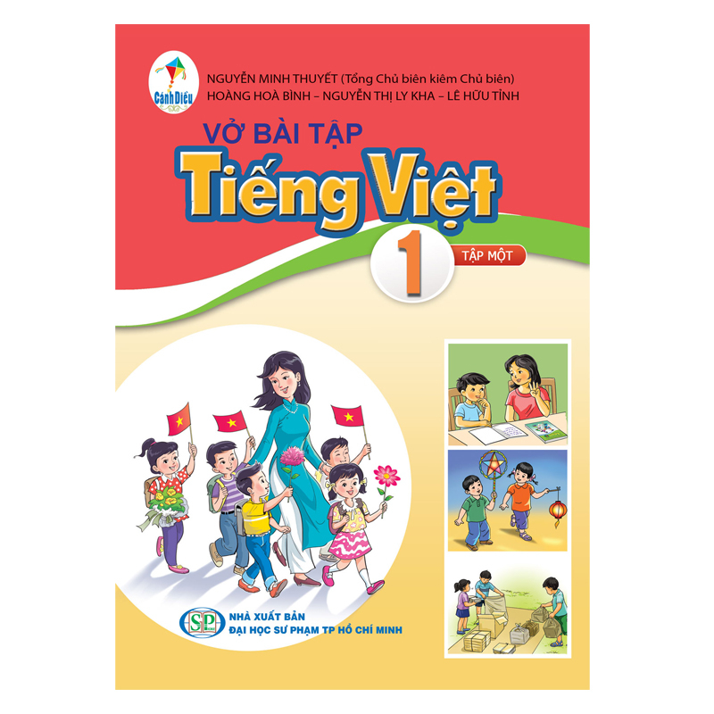 Sách - Combo Tiếng Việt Lớp 1 SGK+SBT Kèm Bao Sách và Nhãn Vở - Cánh Diều