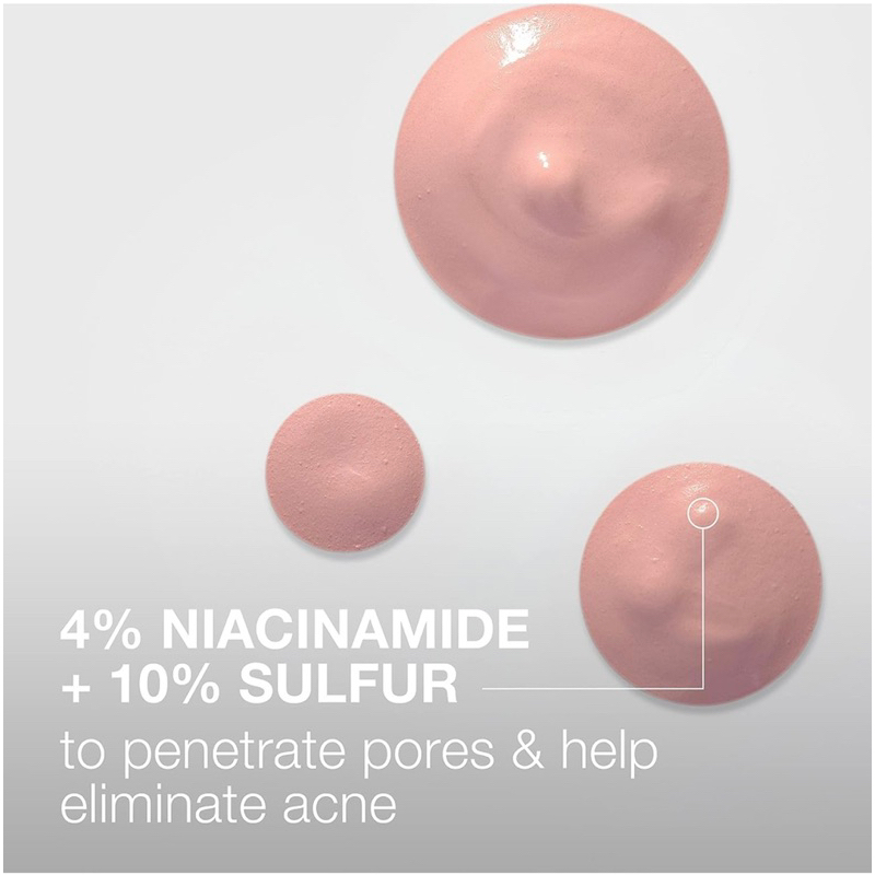 Kem chấm mụn Neutrogena Stubborn Acne 10% Sulfur + 4% Niacinamide Acne Treatment