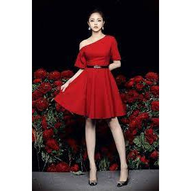 Đầm đỏ dự tiệc a81