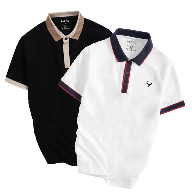 COMBO Áo Polo Nam Thiết Kế Vải Cá Sấu Cotton Ngắn Tay Cực Lịch Lãm HTU520