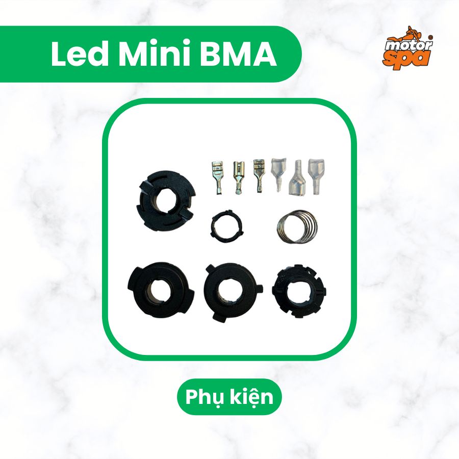 Đèn pha led Mini BMA dành cho xe máy