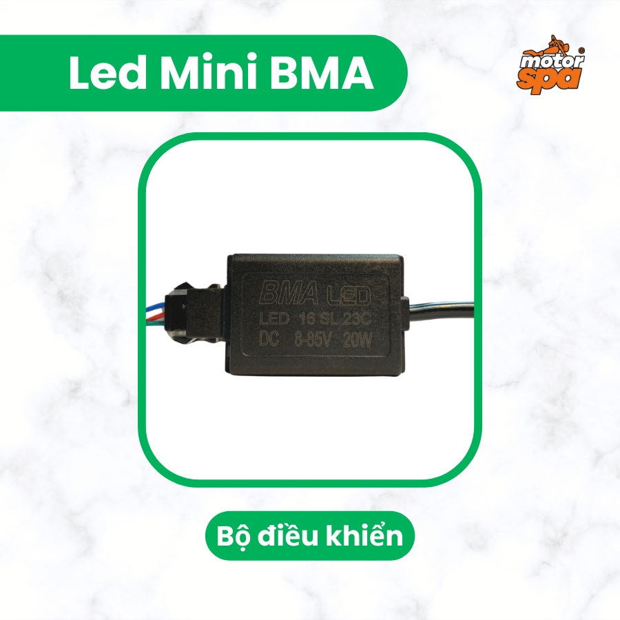 Đèn pha led Mini BMA dành cho xe máy