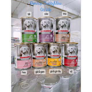 Pate Morando cho chó 7 vị thơm ngon 400gr