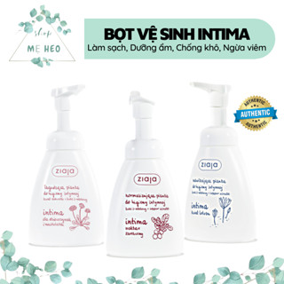  Dung dịch vệ sinh dạng bọt Intima Ziaja ddvs intimate dung dịch vs phụ nữ Ba Lan cấp ẩm chống khô 