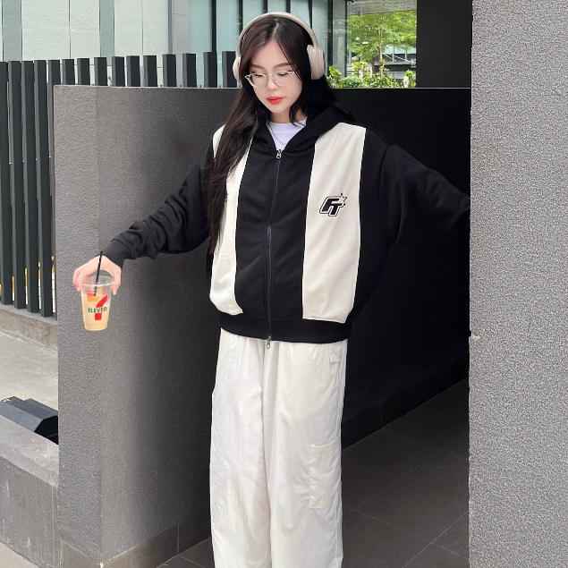 Áo Hoodie Zip FUNT STAR HOODIE