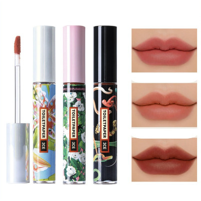 Son Kem 3CE Velvet Lip Tint Childlike Taupe Speak up Walk n talk Definition Bitter hour Like Gentle- Huyenmio