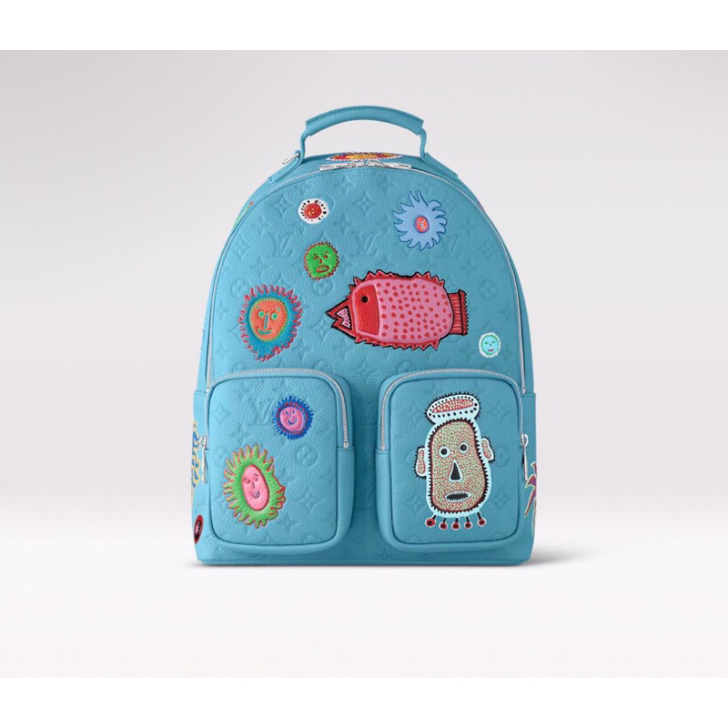 Hàng Có Sẵn!! Balo LV X YK Multipocket Backpack Taurillon Monogram Chất Liệu Da Cao Cấp Hàng Loại 1