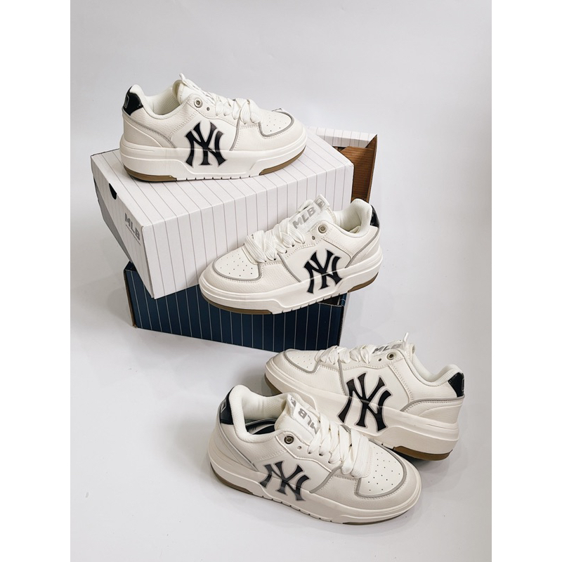 JDK STORE_Giày Sneaker M.L.B Liner Đế Nâu Line Xám Phản Quang