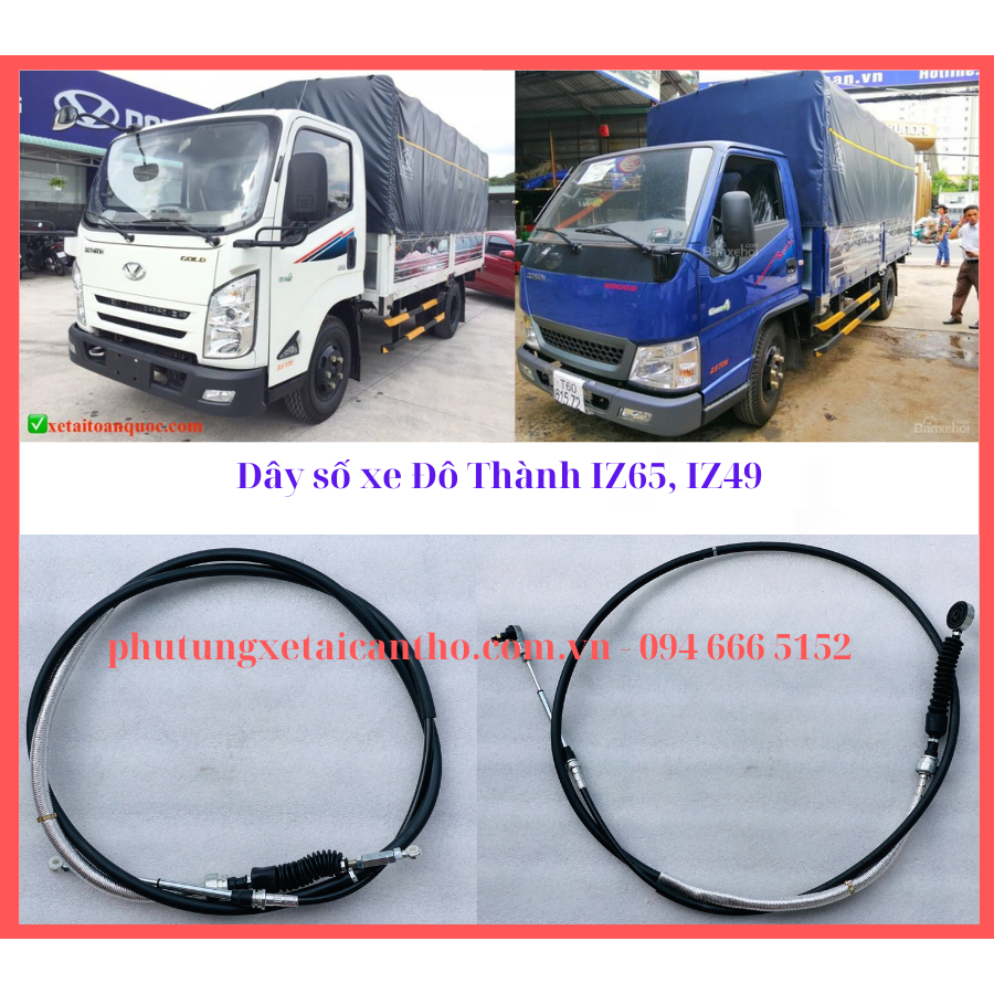 Dây số xe Đô Thành IZ65, IZ49
