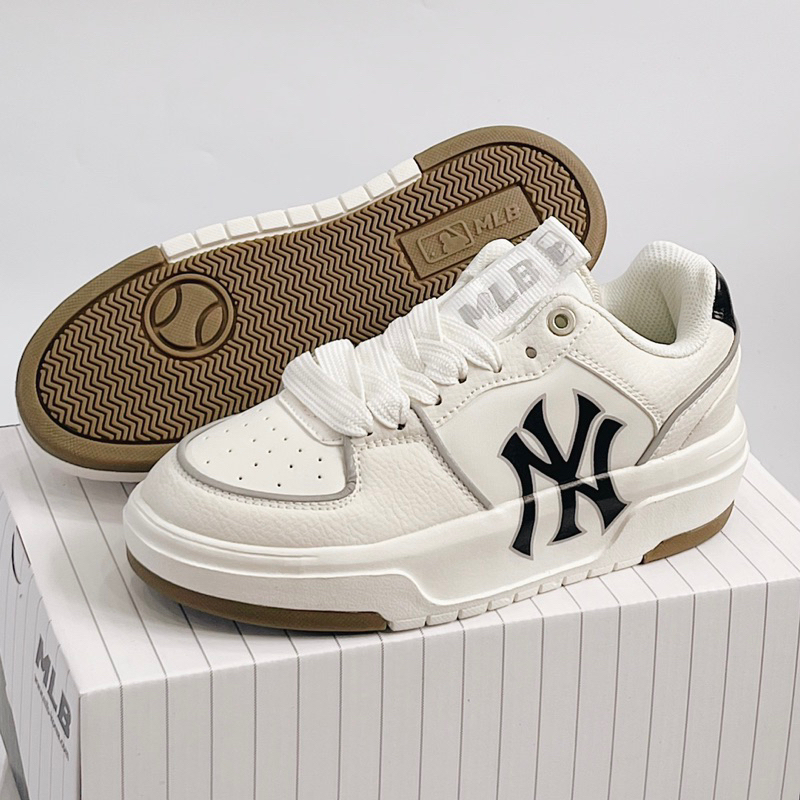 JDK STORE_Giày Sneaker M.L.B Liner Đế Nâu Line Xám Phản Quang