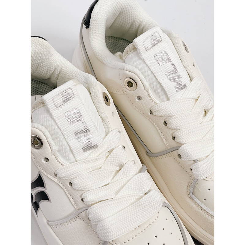 JDK STORE_Giày Sneaker M.L.B Liner Đế Nâu Line Xám Phản Quang