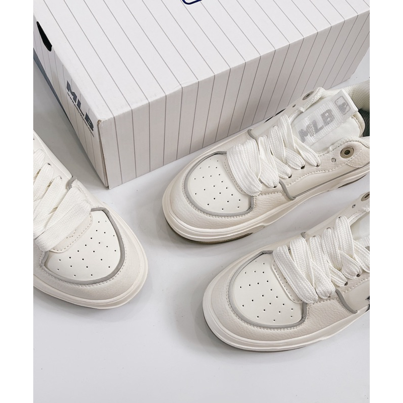 JDK STORE_Giày Sneaker M.L.B Liner Đế Nâu Line Xám Phản Quang