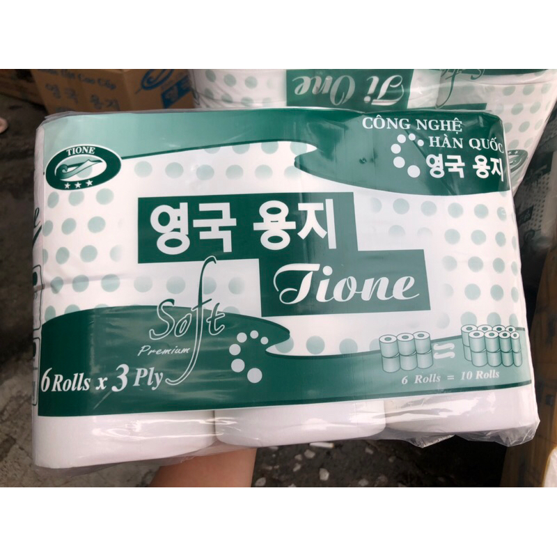 Giấy cuộn không lõi Tione