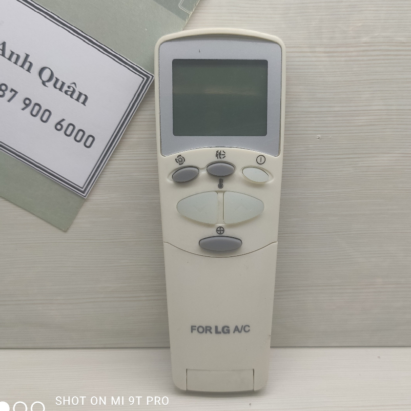 Điều khiển điều hòa LG | Remote máy lạnh LG các dòng