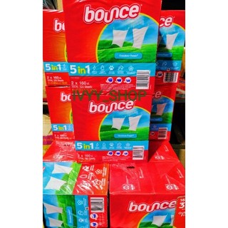 (Mẫu mới 2023) Hộp Giấy Thơm Quần Áo Bounce 160 tờ Của Mỹ