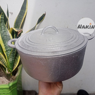 Nồi gang nhôm đúc Nakin bền, đẹp dày 0.5cm