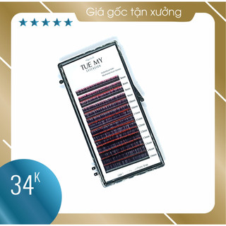 Ombre hồng đen - mi màu mix size 0.07