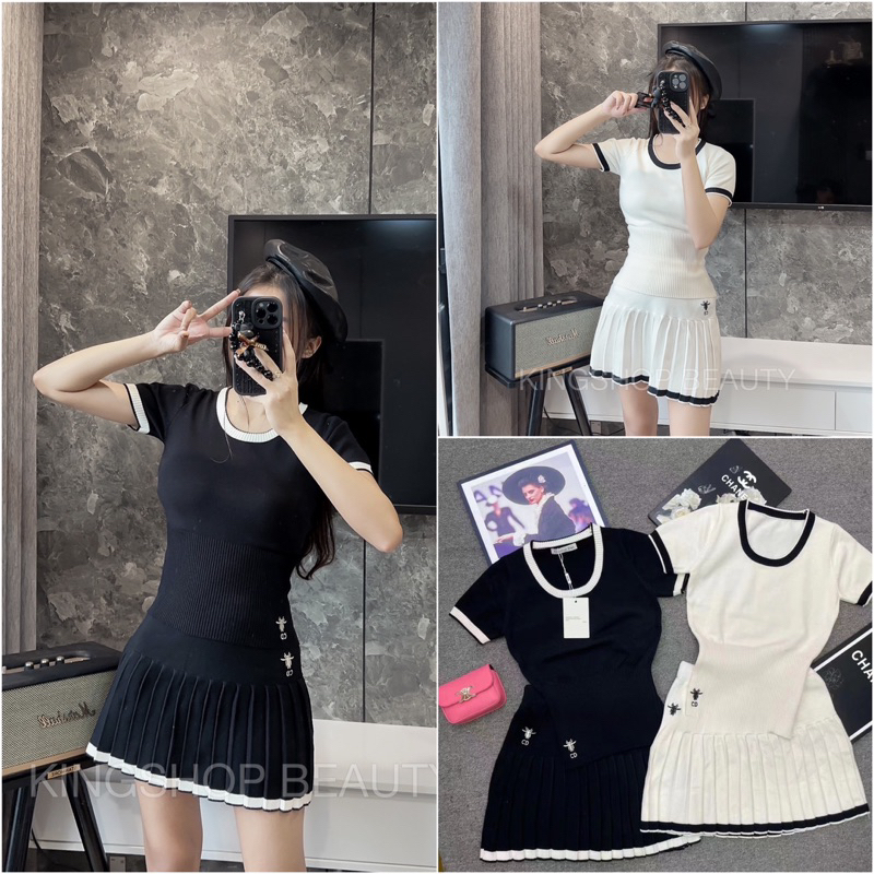Set Dir Cộc Tay Phối Viền L1
