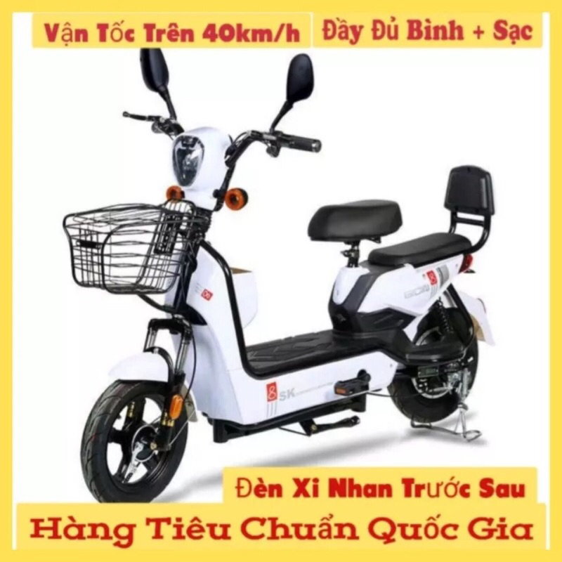 Xe đap điện mini nam nữ học sinh, bà nội trợ....