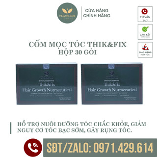 ✅ combo 2 hộp cốm uống thik&fix 👍 ❤️ - bổ huyết, giảm rụng tóc, dưỡng tóc chắc khỏe