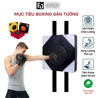 Đích Đấm Boxing Gắn Tường Dụng Cụ Tập Võ Muay Thái Cố Định Chắc Chắn Tiết Kiệm Không Gian - Eo.sportdz