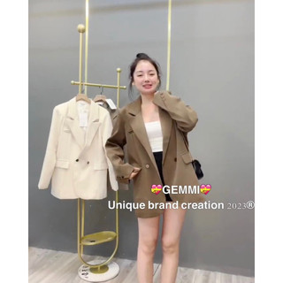Áo khoác blazer khuy túi ngực l1