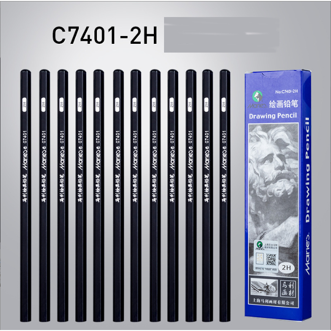 Bút chì cao cấp Maries 2h , 2b.