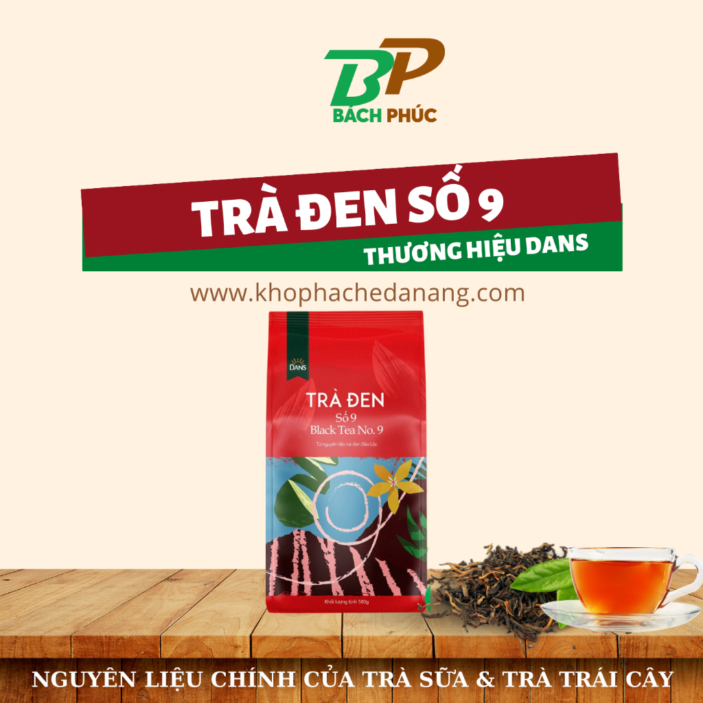 Trà Đen Số 9 DANS - Nguyên Liệu Trà Sữa Truyền Thống - Kho Pha Chế Bách Phúc