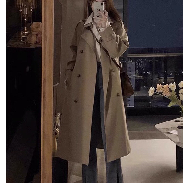 Áo blazer nam nữ dáng dài áo khoác dáng dài phong cách hàn quốc | BigBuy360 - bigbuy360.vn