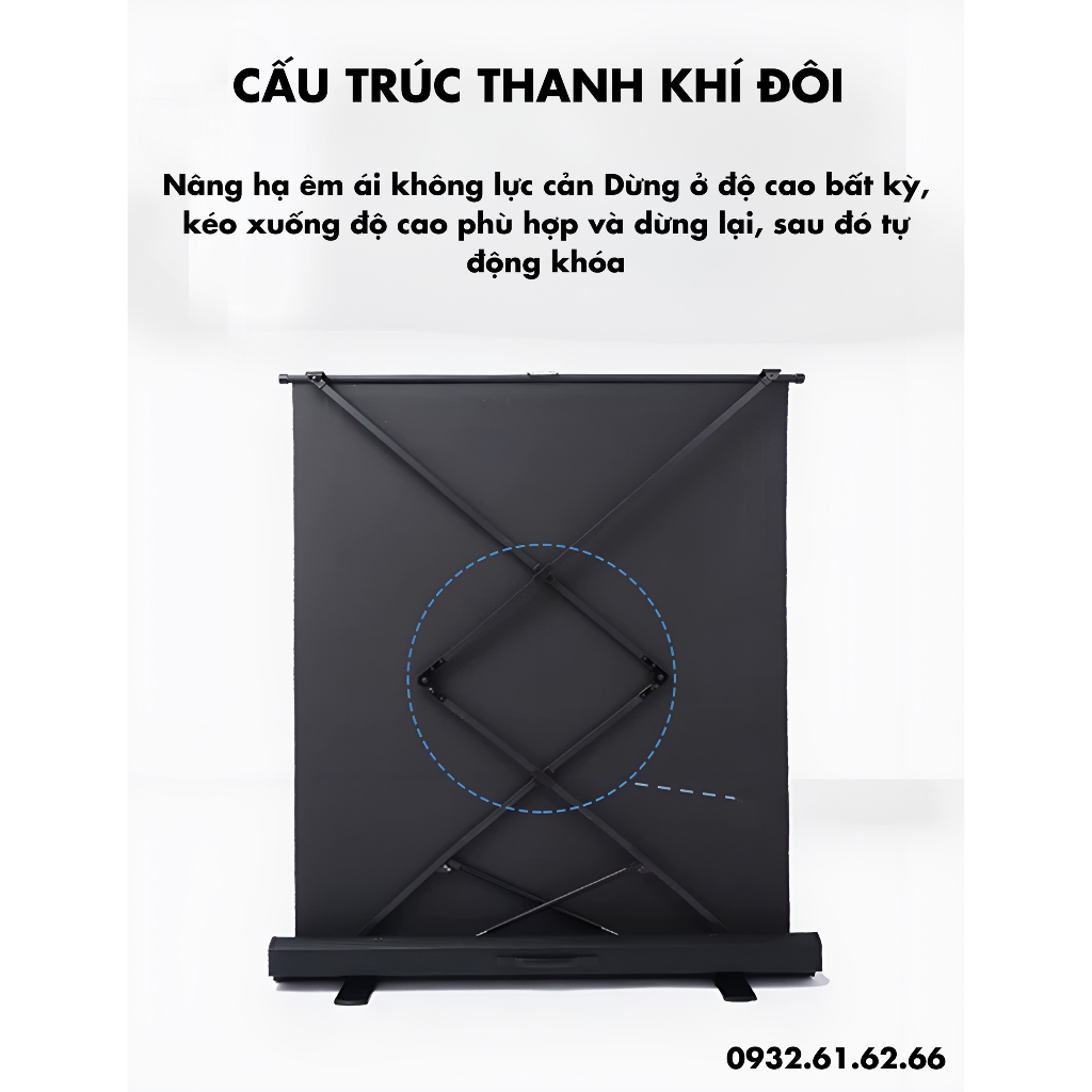 Màn Chiếu Để Sàn Cao Cấp - Thông Minh