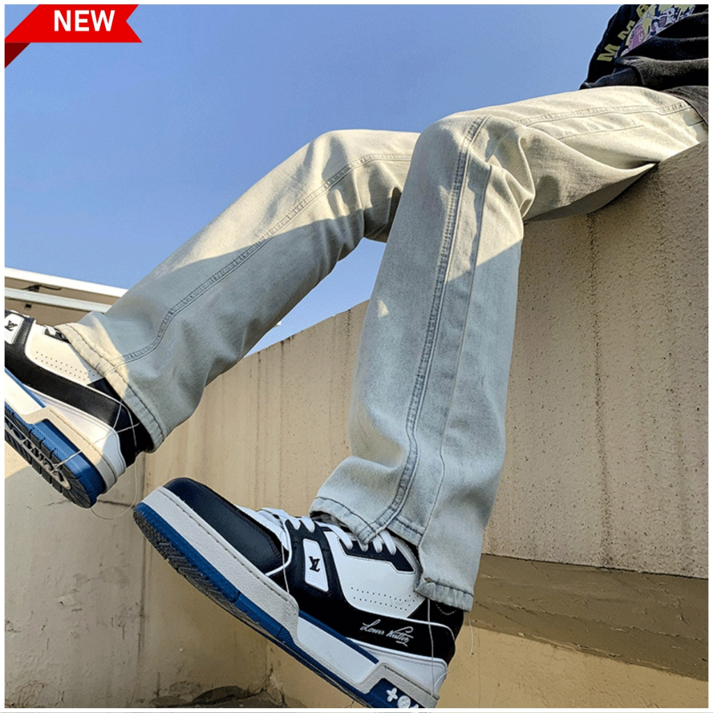 Quần Jean nam ỐNG LOE phong cách đường phố hiphop cá tính - Quần bò nam vnxk loại 1 hot trend mới nhất