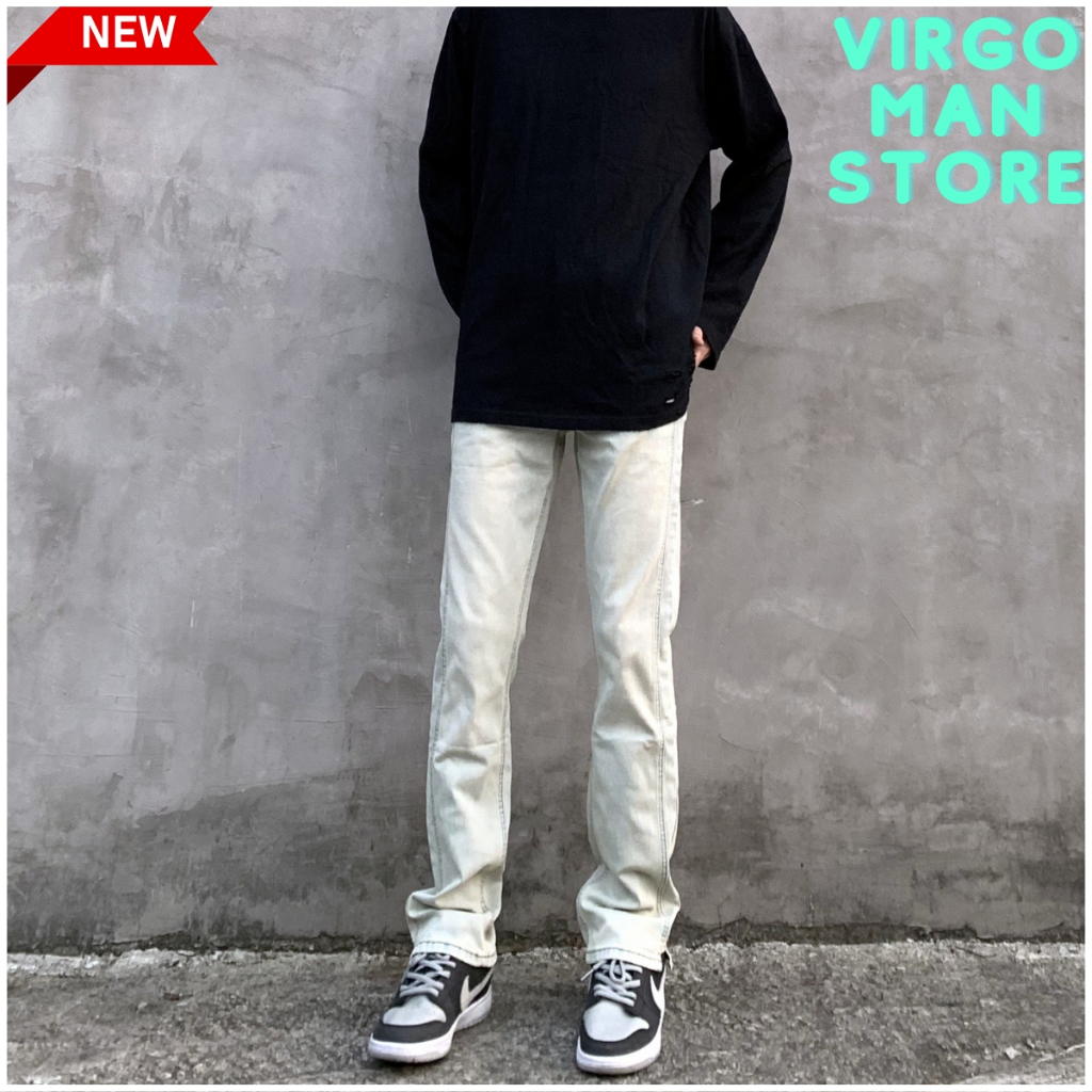 Quần Jean nam ỐNG LOE phong cách đường phố hiphop cá tính - Quần bò nam vnxk loại 1 hot trend mới nhất