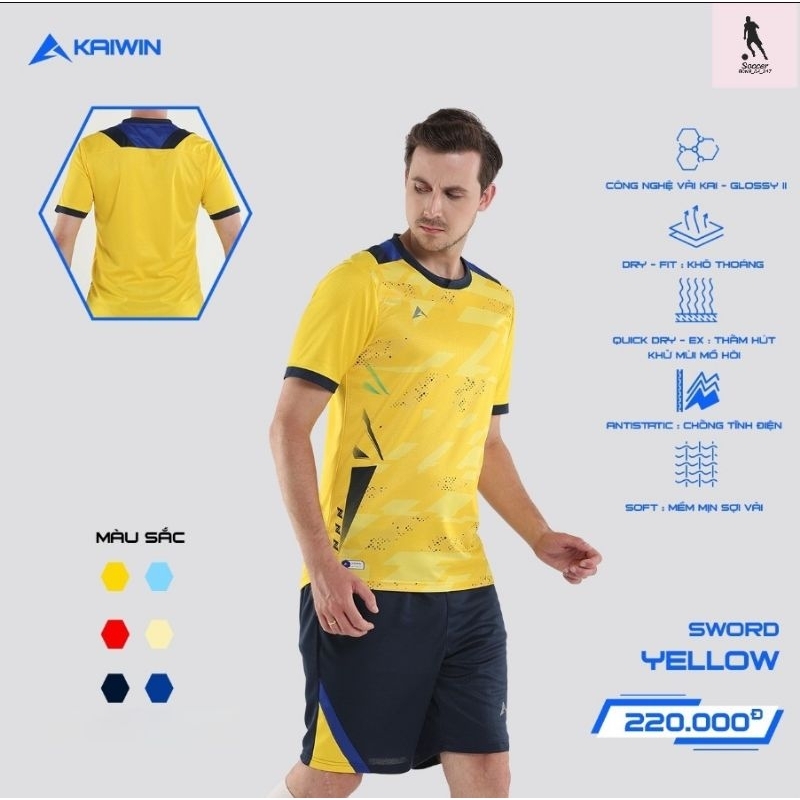 BỘ QUẦN ÁO BÓNG ĐÁ KAIWIN - SWORD