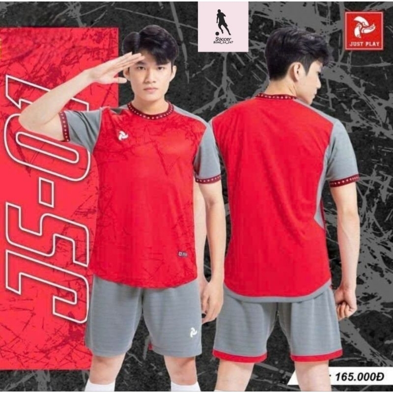 BỘ QUẦN ÁO BÓNG ĐÁ JUST&PLAY JS-01