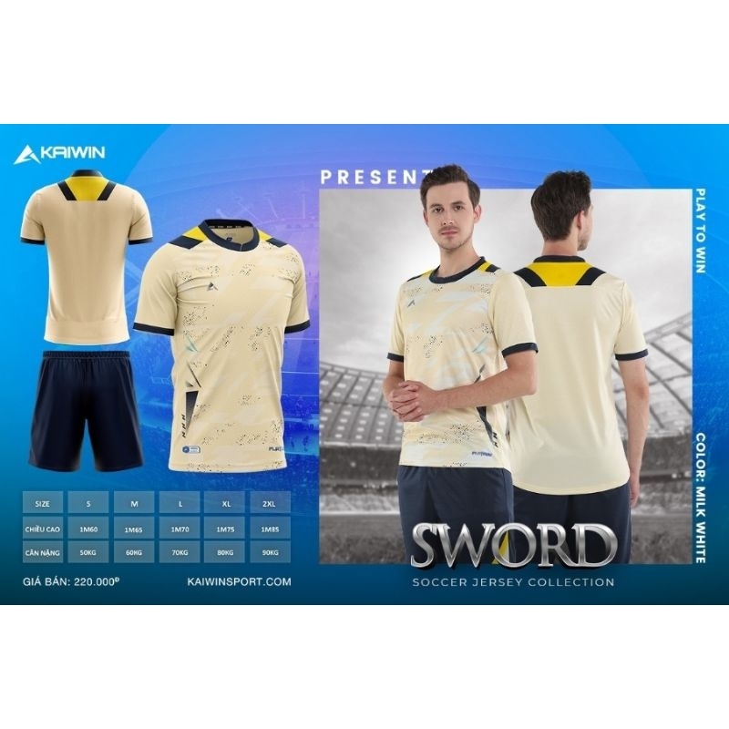 BỘ QUẦN ÁO BÓNG ĐÁ KAIWIN - SWORD
